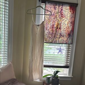 J. Crew Elegant White Midi Dress